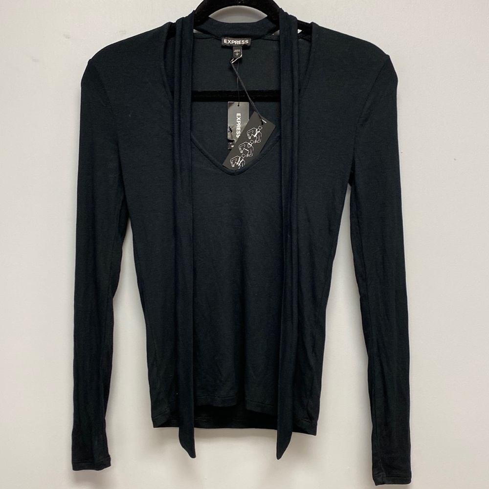 Express Long Sleeve Ribbed Too